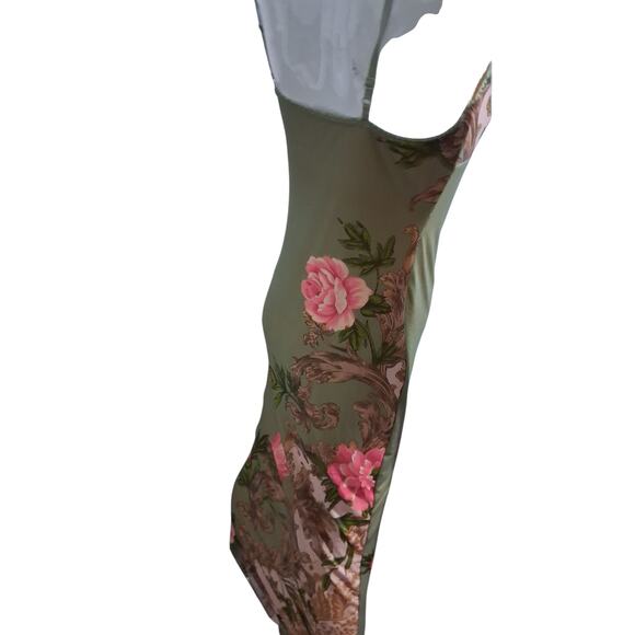 Whimsical Fairycore Women's Small Babydoll Romantic Delicate Floral Maxi Dress - Picture 8 of 11